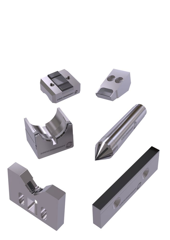 Lach Diamant auf der GrindingHub in Stuttgart – Halle 7 Stand C41 – zeigt Diamant-beschichtete Verschleiß-Teile für die Serienfertigung