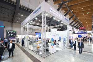 Die GrindingHub 2024 ist in vollem Gang. Vier Tage lang dreht sich in den Stuttgarter Messehallen alles rund um Schleiftechnik – Maschinen, Werkzeuge, Verfahren und die neuesten Technik-Trends in diesem Bereich.